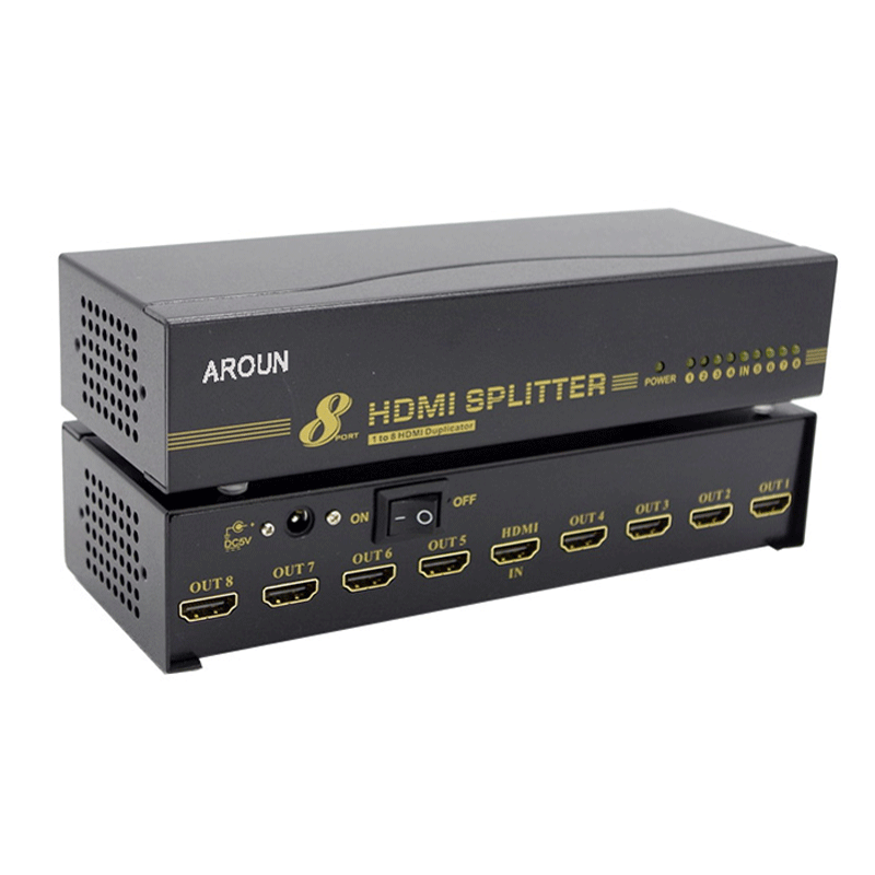 اسپلیتر 8 کانال HDMI آرون