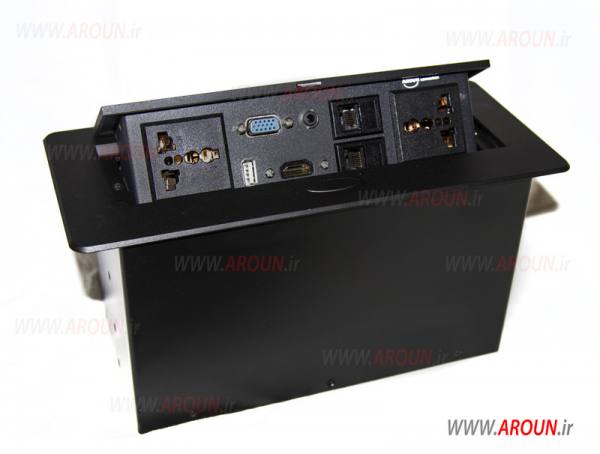 پنل رومیزی قابدار 2 پاور AROUN