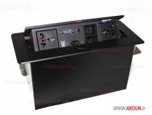 پنل رومیزی قابدار 2 پاور AROUN - Desktop panel