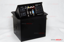 پنل رومیزی قابدار تک پاور AROUN - Desktop panel
