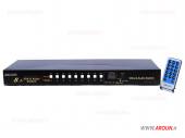 سویچر 8 کانال اتومات VGA AROUN با صدا 450 mhz - VGA Switch AROUN 8 port & sound & auto
