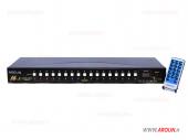 سویچر 16 کانال اتومات VGA AROUN با صدا 450 mhz - VGA Switch AROUN 16 port & sound & auto